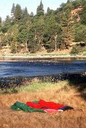 CAmping on the lower Klamath